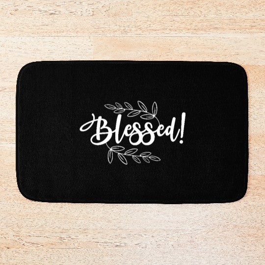 Saved with Amazing Grace Bath Mats | Christian Bath Mats