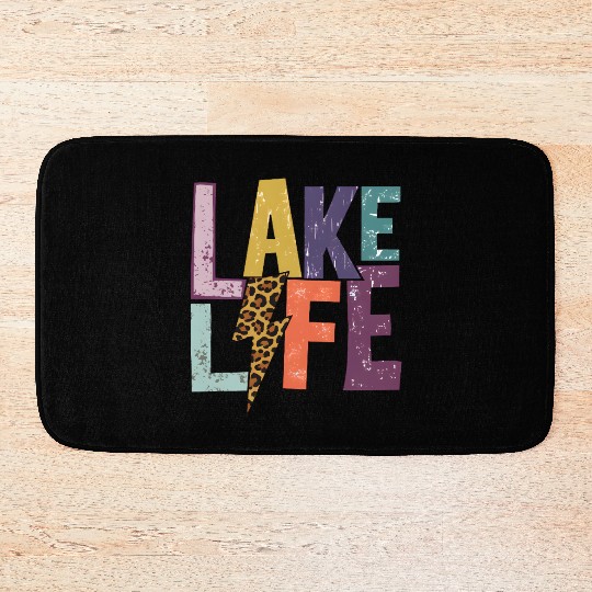 Lake Life bolt Bath Mats
