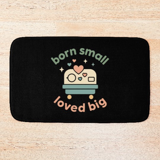 NICU Sibling Preemie Big Brother Big Sister Bath Mats