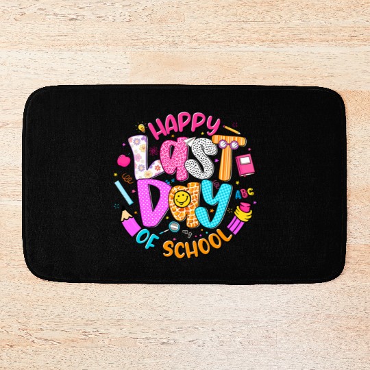 Last Day of School Teacher Bath Mats