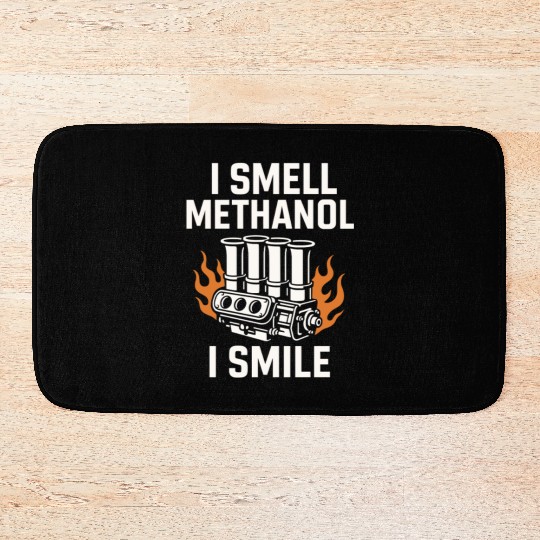 Sprint Car Racing Dirt Track Speed Oval Race Bath Mats