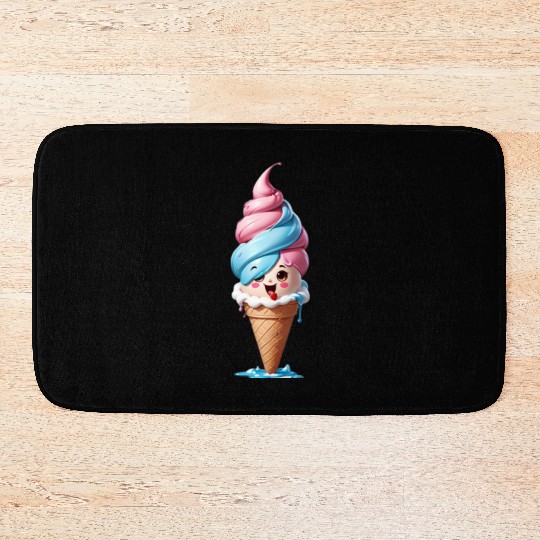 Ice cream Bath Mats