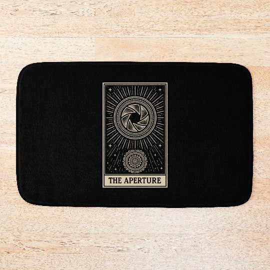 Photography Tarot Card – The Aperture Bath Mats