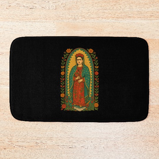 Frida Kahlo Bath Mats
