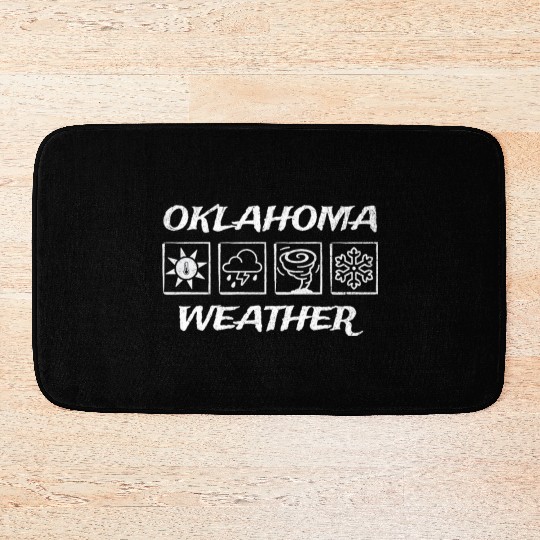 Oklahoma Weather - Seasons Bath Mats