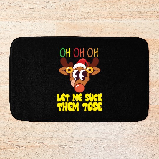 Hell Yeah I Suck Toes Weird Festive Embarrassing C Bath Mats