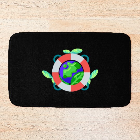 love the green earth Bath Mats