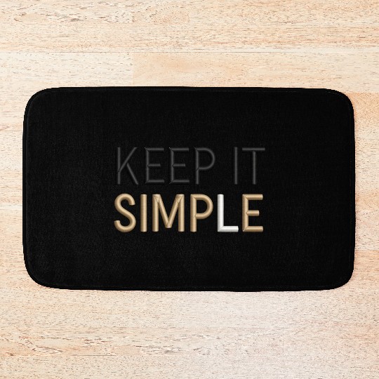 Keep It Simple Bath Mats