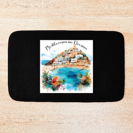 Mediterranean Dreams Bath Mats