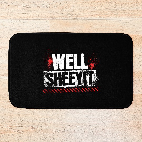 Funny Well Sheeyit Bath Mats