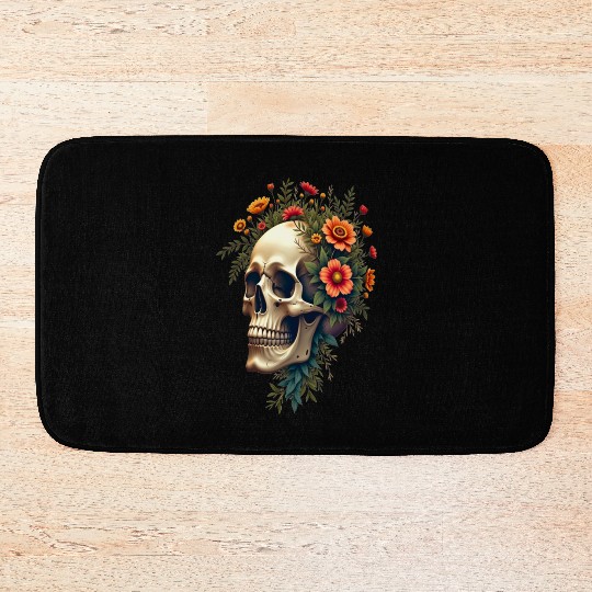 Eco Skull ❘ Nature Vibes ✦ Rebirth Bath Mats
