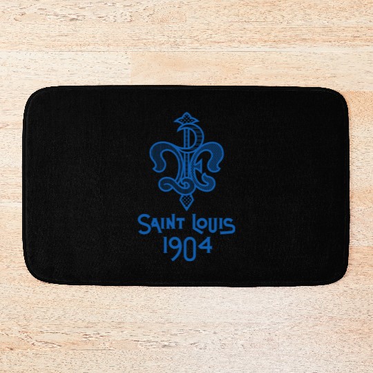 St. Louis 1904 Games - LPE Blue Bath Mats