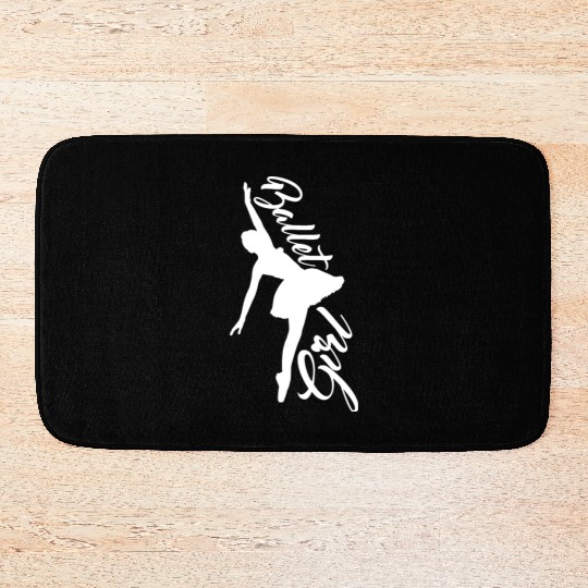 Ballet Girl Bath Mats