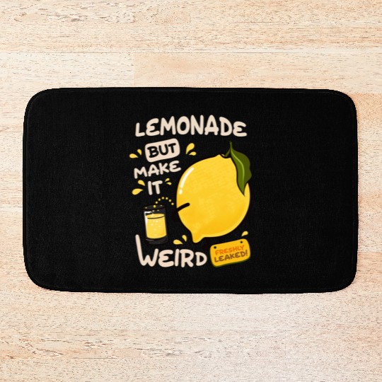 Lemonade Freshly Leaked Bath Mats