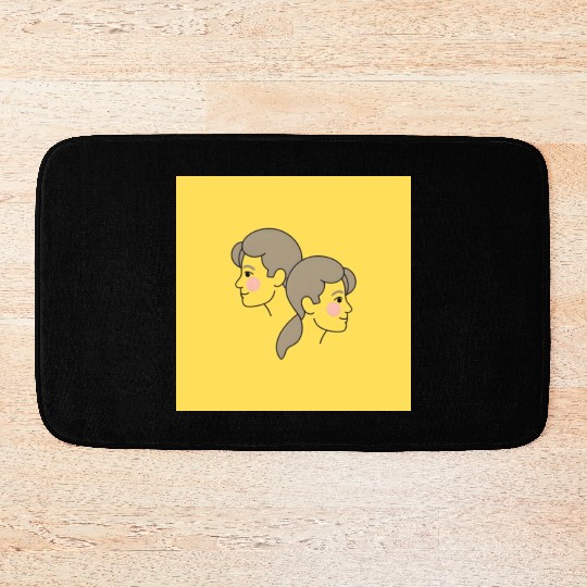 Serenity Star Signs - Gemini Bath Mats