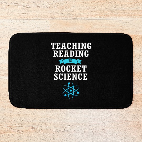 Reading Teacher Librarian Book Bath Mats