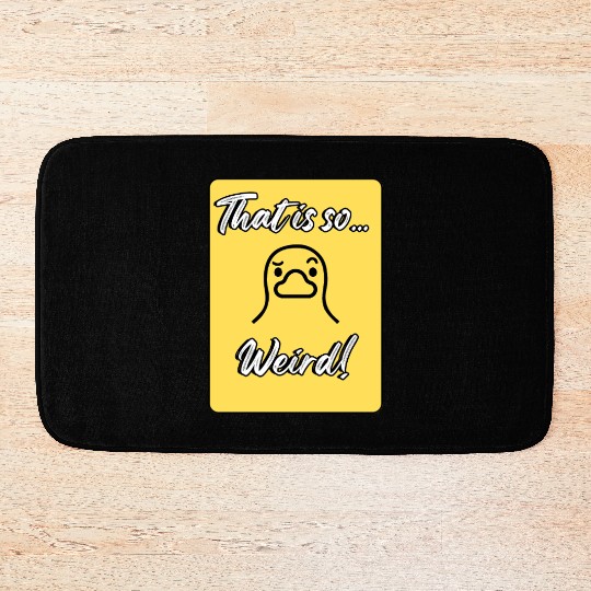 That’s So Weird – Cute Duck Reaction Bath Mats