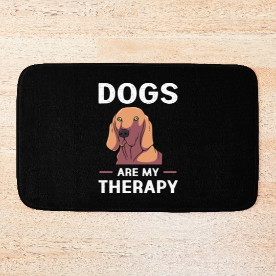 Therapy Dog Treatment Dog Lover Bath Mats