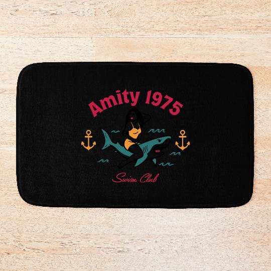 Swim Club 1975 American Retro Bath Mats