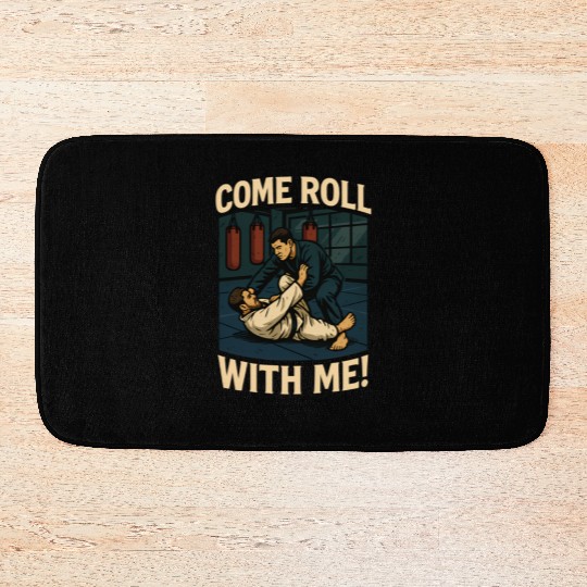 Come Roll With Me – Brazilian Jiu-Jitsu Bath Mats