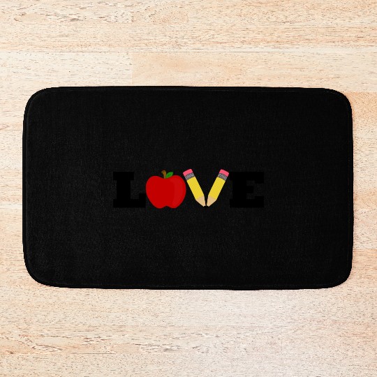 LOVE - School Bath Mats