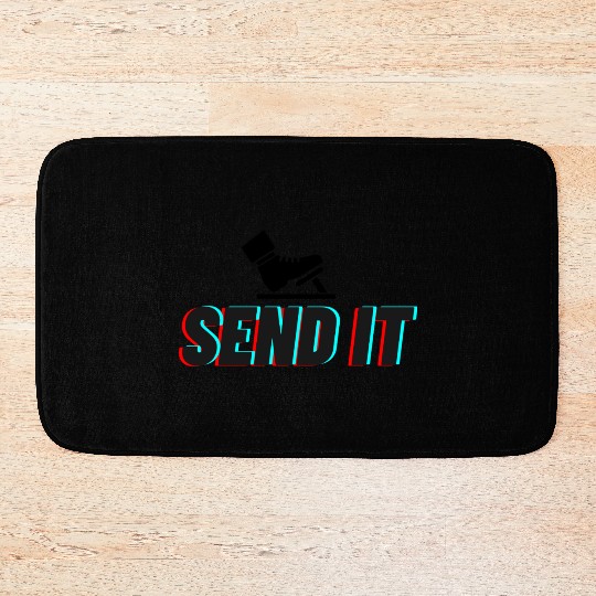 Send It Street Racing Bath Mats