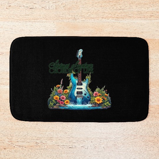 Strings of Nature Guitar  Bath Mats