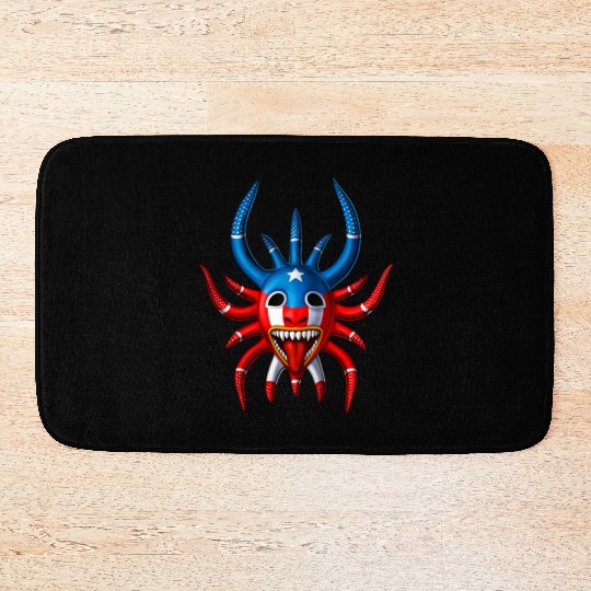 Puerto Rico Vejigante Bath Mats