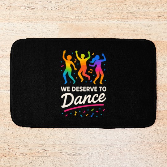 Queer Pride Queer Joy LGBTQ+ Affirmation Trans Bath Mats