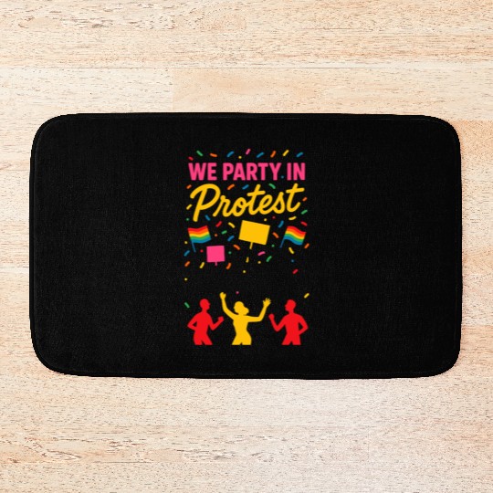 Queer Pride Queer Joy LGBTQ+ Affirmation Trans Bath Mats
