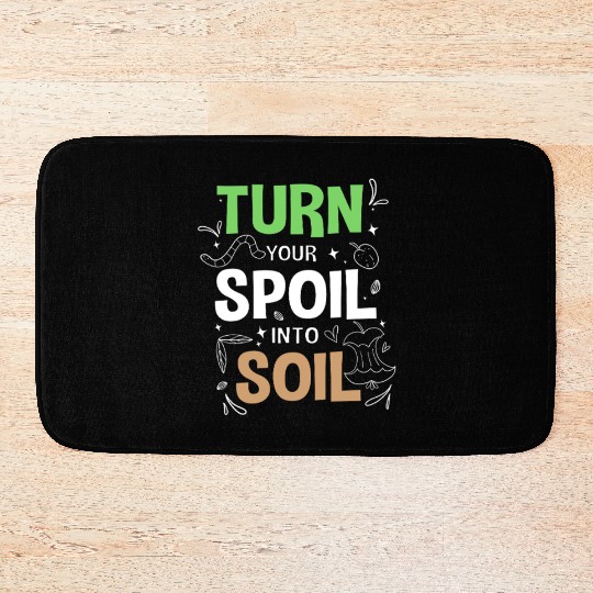 Compost And Mulch Composting Plants Bath Mats