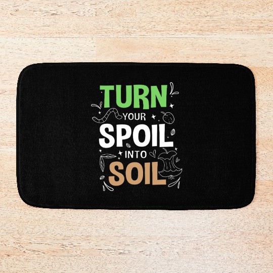 Compost And Mulch Composting Plants Bath Mats
