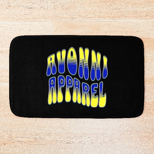 Vibrant Summer Aloha Sunset Design Bath Mats