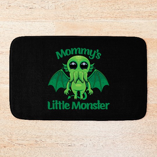 Mommy’s Little Monster Cthulhu Cuddles Bath Mats