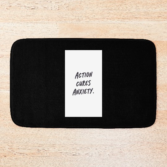 Empowering Action Anxiety Bath Mats