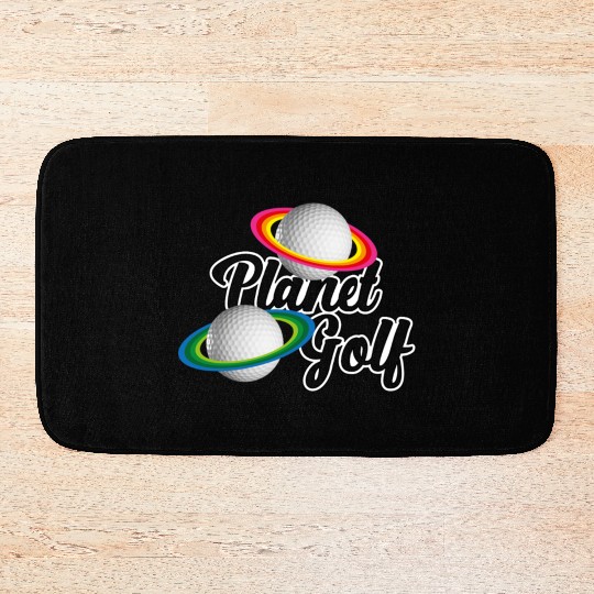 Golf Planet Bath Mats