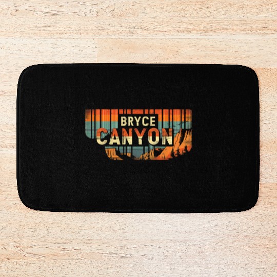 Bryce Canyon US National Park Vintage Bath Mats