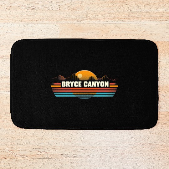 Bryce Canyon US National Park Vintage Bath Mats