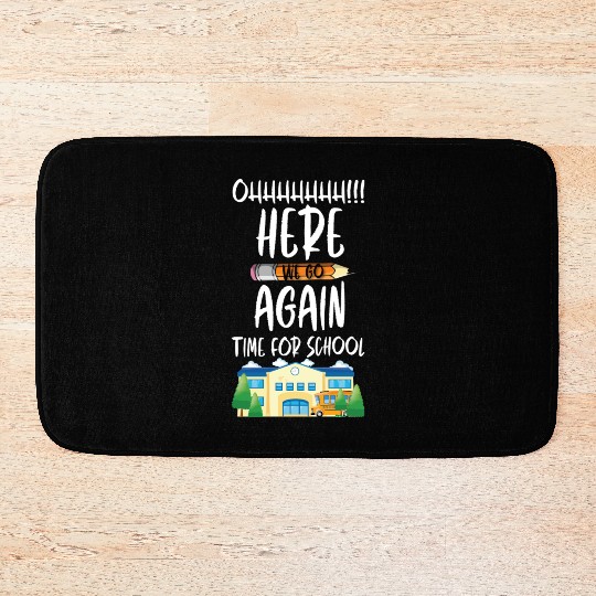Back to school again! Bath Mats