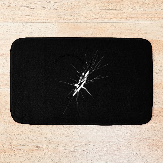 Lightning Bolt Tattoo - Unleash Your Power Bath Mats
