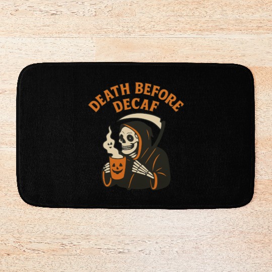 Funeral Halloween Tribute Bath Mats