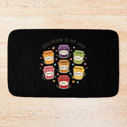 Inclusion In My Jam Special Ed Teacher SPED  Bath Mats