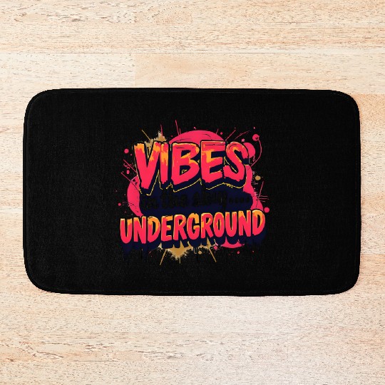 Vivid Underground Vibe Bath Mats