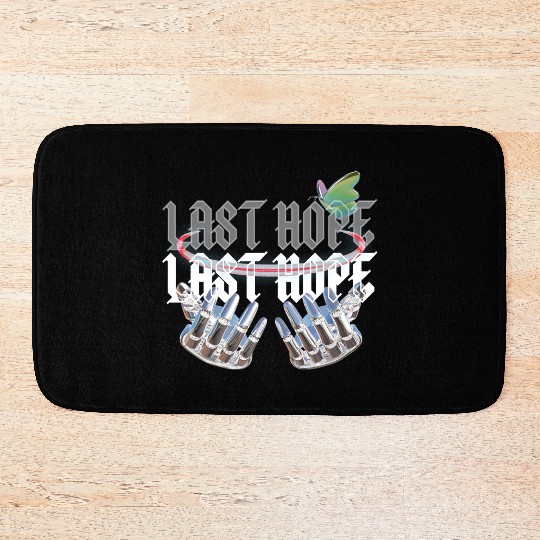 Last Hope Cyber Gothic Y2K Aesthetic Bath Mats