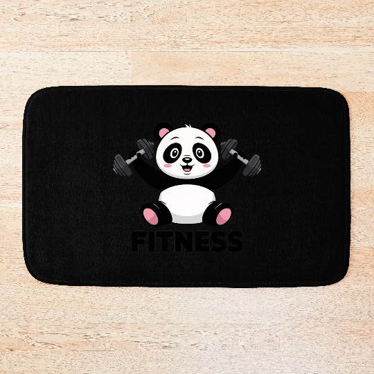 Panda Fitness Workout Bath Mats