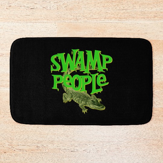 Swamp People Alligators Bath Mats