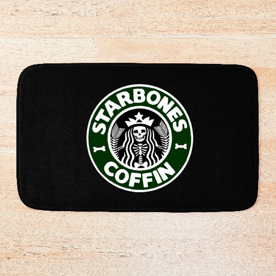 Starbones Coffin Bath Mats