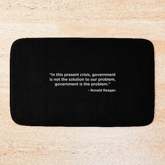 RIP US Constitution Back Bath Mats