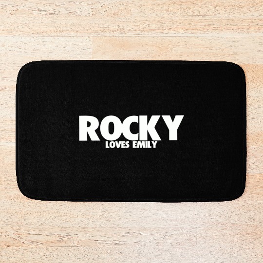 ROCKY LOVES EMILY Bath Mats