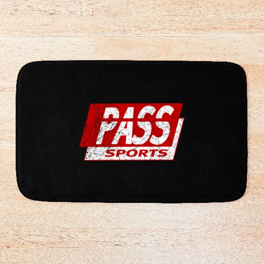 Old School Retro PASS Sports Detroit Bath Mats